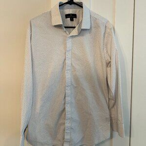 Bristol & Bull White, Blue & Pink Dress Shirt